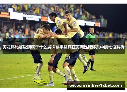 美冠杯比赛级别属于什么层次赛事及其在美洲足球体系中的地位解析