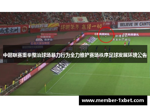 中超联赛重拳整治球场暴力行为全力维护赛场秩序足球发展环境公告 中超联赛重拳整治球场暴力行为全力维护赛场秩序足球发展环境公告